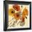 Pumpkin Poppies II-Shirley Novak-Framed Giclee Print