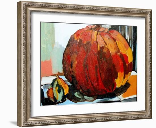 Pumpkin Still Life I-Erin McGee Ferrell-Framed Art Print