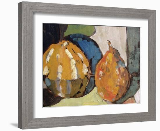 Pumpkin Still Life II-Erin McGee Ferrell-Framed Art Print