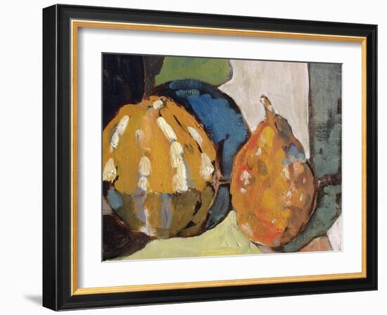 Pumpkin Still Life II-Erin McGee Ferrell-Framed Art Print