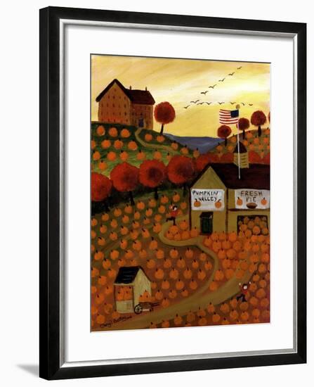 Pumpkin Valley Cheryl Bartley-Cheryl Bartley-Framed Giclee Print