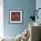 Pumpkin-Design Turnpike-Framed Giclee Print displayed on a wall