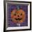 Pumpkin-Design Turnpike-Framed Giclee Print