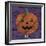 Pumpkin-Design Turnpike-Framed Giclee Print