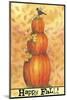 Pumpkins Happy Fall-Melinda Hipsher-Mounted Giclee Print