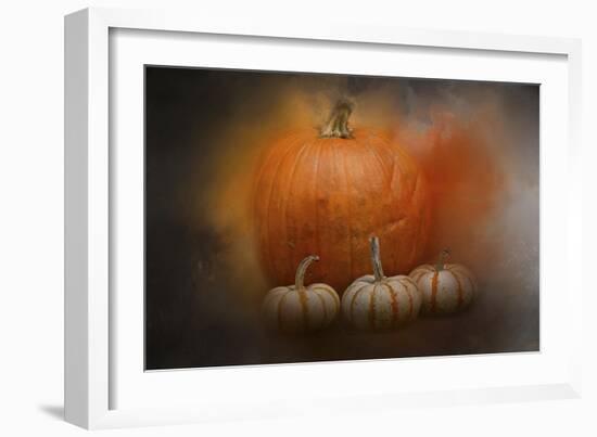 Pumpkins in October-Jai Johnson-Framed Giclee Print