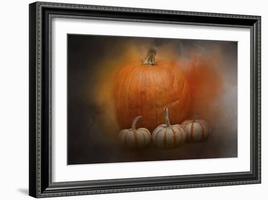 Pumpkins in October-Jai Johnson-Framed Giclee Print