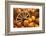 Pumpkins on Display-Darrell Gulin-Framed Photographic Print