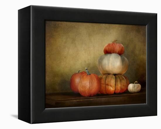 Pumpkins Still Life-Jai Johnson-Framed Premier Image Canvas