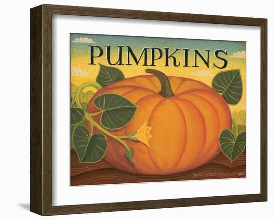 Pumpkins-Diane Pedersen-Framed Art Print