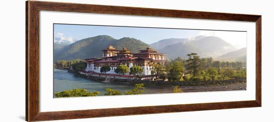 Punakha Dzong Monastery, Punakha, Bhutan-Peter Adams-Framed Photographic Print