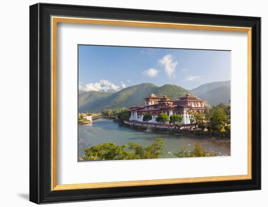 Punakha Dzong or Monastery, Punakha, Bhutan-Peter Adams-Framed Photographic Print