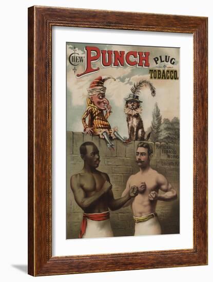 Punch and Chew, 1886-null-Framed Giclee Print