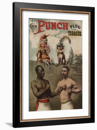 Punch and Chew, 1886-null-Framed Giclee Print