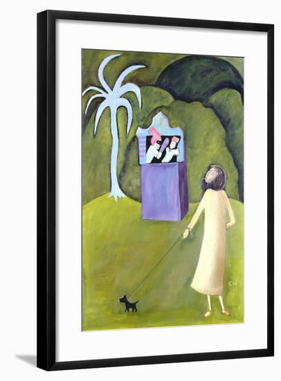 Punch and Judy, 1983-Celia Washington-Framed Giclee Print