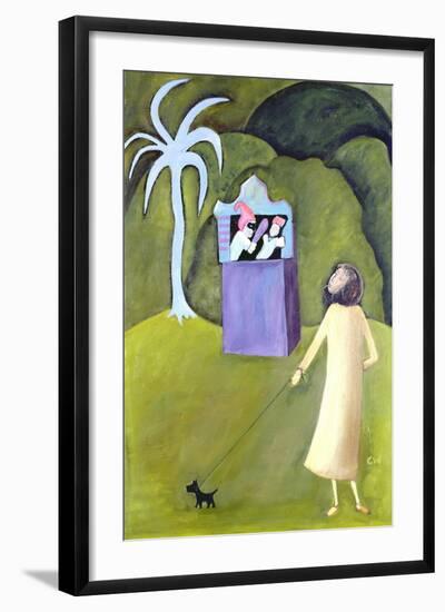 Punch and Judy, 1983-Celia Washington-Framed Giclee Print