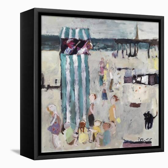 Punch and Judy, 2008-Susan Bower-Framed Premier Image Canvas