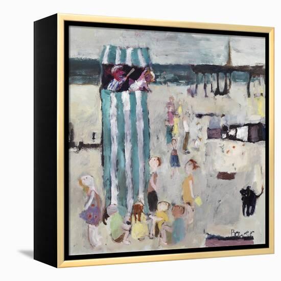 Punch and Judy, 2008-Susan Bower-Framed Premier Image Canvas