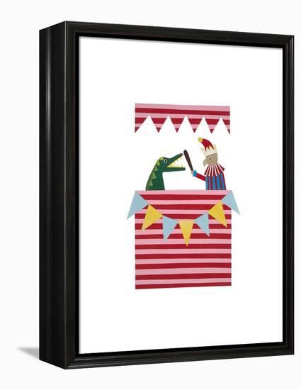 Punch and Judy, 2014-Isobel Barber-Framed Premier Image Canvas