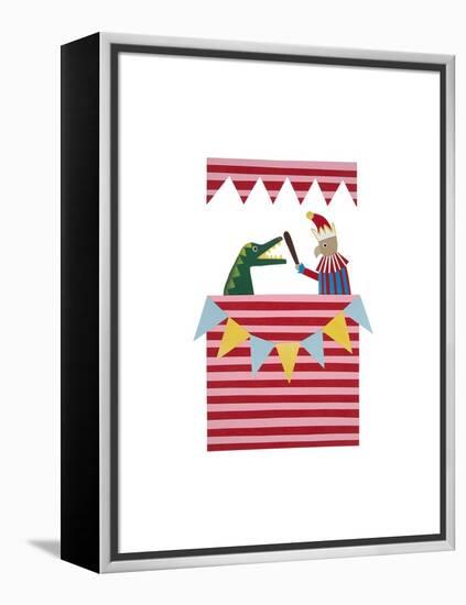 Punch and Judy, 2014-Isobel Barber-Framed Premier Image Canvas