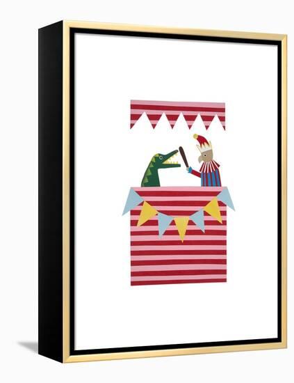 Punch and Judy, 2014-Isobel Barber-Framed Premier Image Canvas