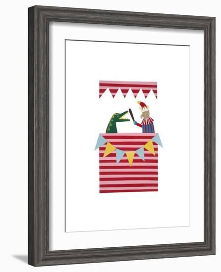 Punch and Judy, 2014-Isobel Barber-Framed Premium Giclee Print