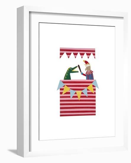 Punch and Judy, 2014-Isobel Barber-Framed Premium Giclee Print