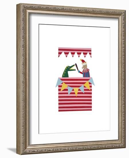 Punch and Judy, 2014-Isobel Barber-Framed Giclee Print