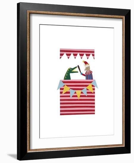 Punch and Judy, 2014-Isobel Barber-Framed Giclee Print