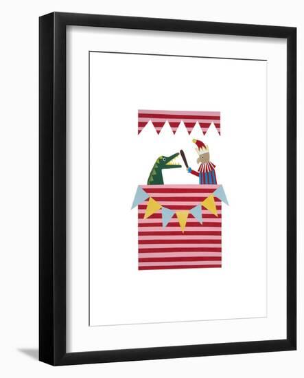 Punch and Judy, 2014-Isobel Barber-Framed Giclee Print