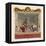 Punch Judy and the Baby-George Cruikshank-Framed Stretched Canvas