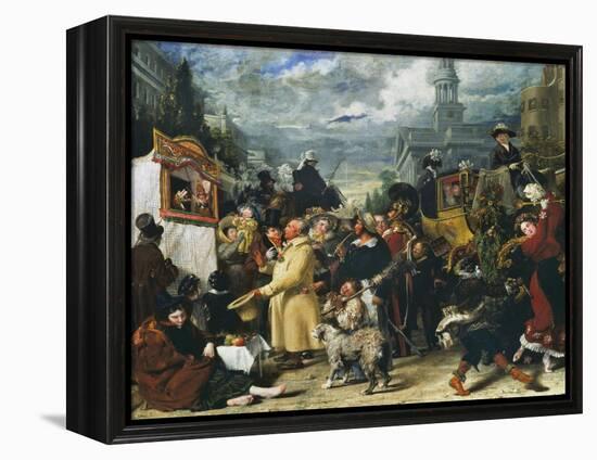 Punch or May Day-Benjamin Robert Haydon-Framed Premier Image Canvas