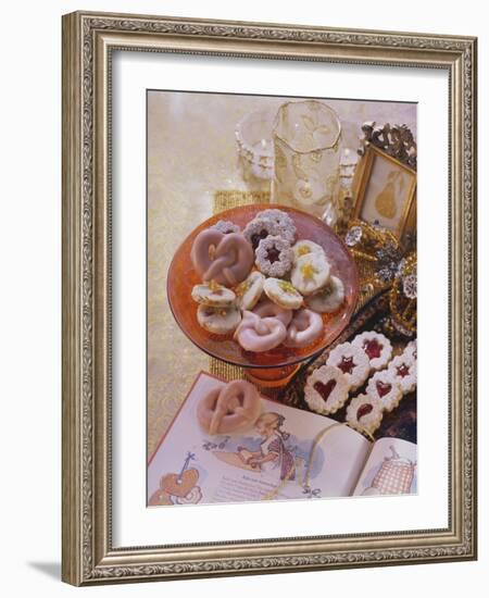 Punch Pretzels, Spitzbuben Cookies and Sandies with Dried Fruit-Eising Studio - Food Photo and Video-Framed Photographic Print
