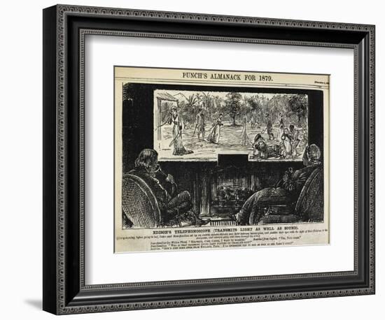 Punch's Almanack-George Du Maurier-Framed Giclee Print