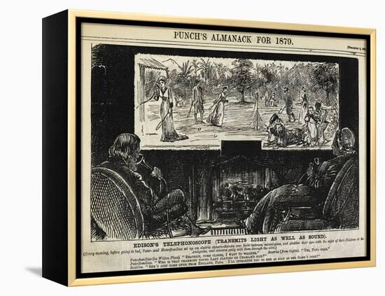 Punch's Almanack-George Du Maurier-Framed Premier Image Canvas