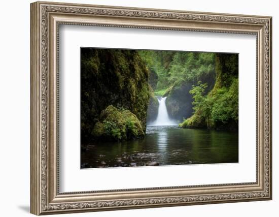 Punchbowl Falls-Richard Wong-Framed Photographic Print