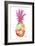 Punchy Pineapple I-Julie DeRice-Framed Art Print