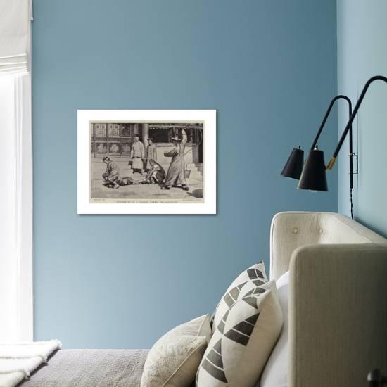 Punishment In A Chinese Yamen The Bastinado Giclee Print Henry