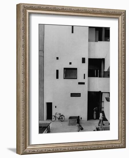 Punjab High Court Building, Designed by Le Corbusier-James Burke-Framed Photographic Print