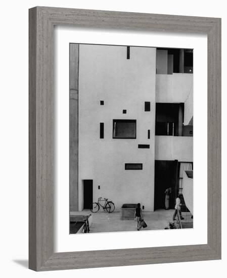 Punjab High Court Building, Designed by Le Corbusier-James Burke-Framed Photographic Print