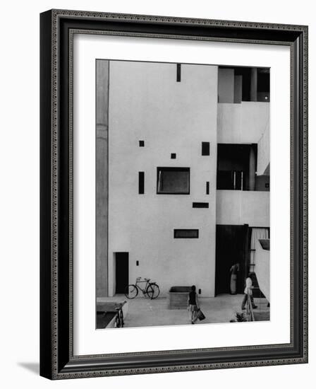 Punjab High Court Building, Designed by Le Corbusier-James Burke-Framed Photographic Print