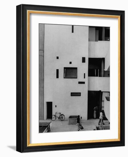 Punjab High Court Building, Designed by Le Corbusier-James Burke-Framed Photographic Print