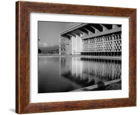 Punjab High Court Building, Designed by Le Corbusier-null-Framed Photographic Print