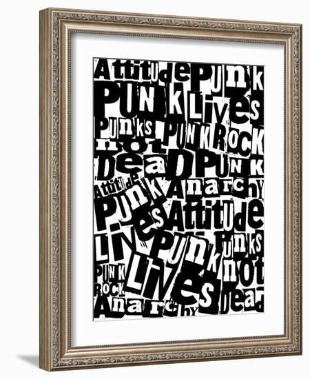 Punk Lives-Roseanne Jones-Framed Giclee Print