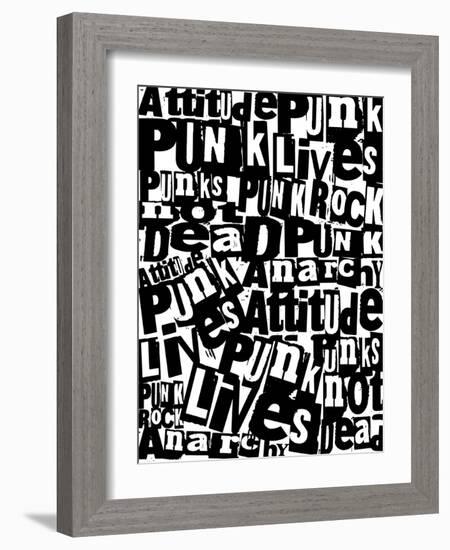 Punk Lives-Roseanne Jones-Framed Giclee Print