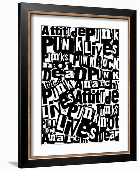 Punk Lives-Roseanne Jones-Framed Giclee Print