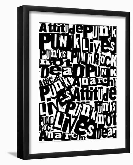 Punk Lives-Roseanne Jones-Framed Giclee Print