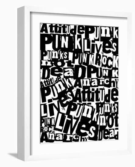 Punk Lives-Roseanne Jones-Framed Giclee Print