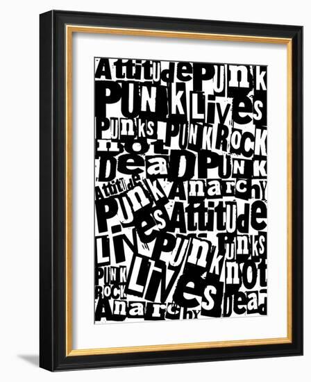 Punk Lives-Roseanne Jones-Framed Giclee Print