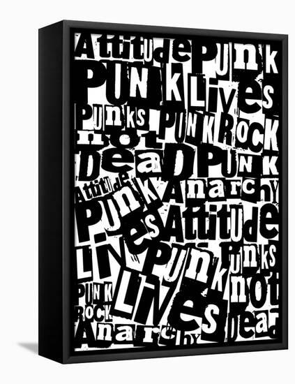 Punk Lives-Roseanne Jones-Framed Premier Image Canvas